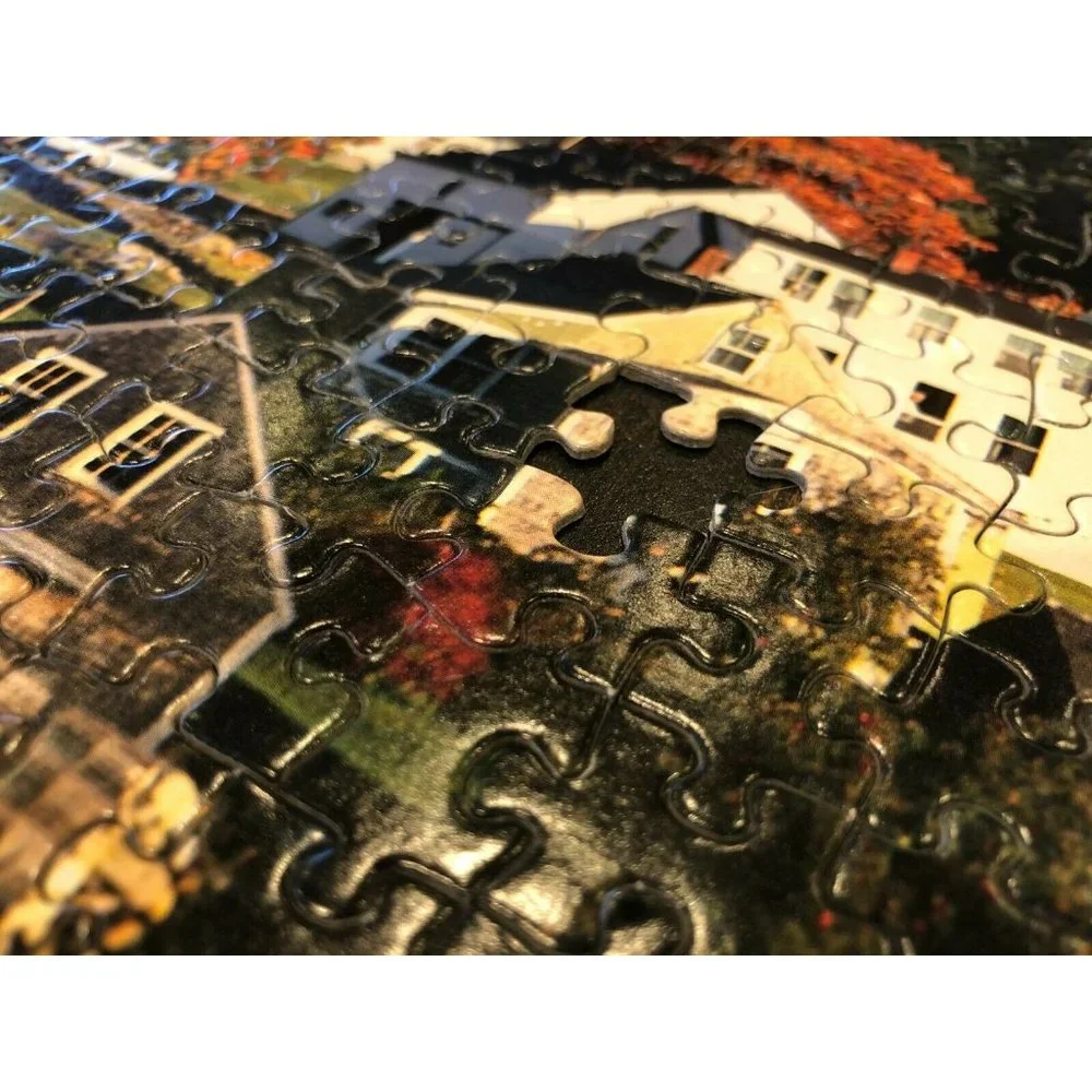 Milton‎ Bradley Big ben jigsaw puzzle 1000 pc Vintage 1995 4962-13 New Harbor ME